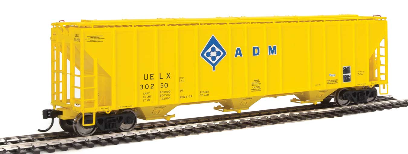 Archer-Daniels-Midland 55' Evans 4780 CUFT 3-Bay Covered Hopper #30250