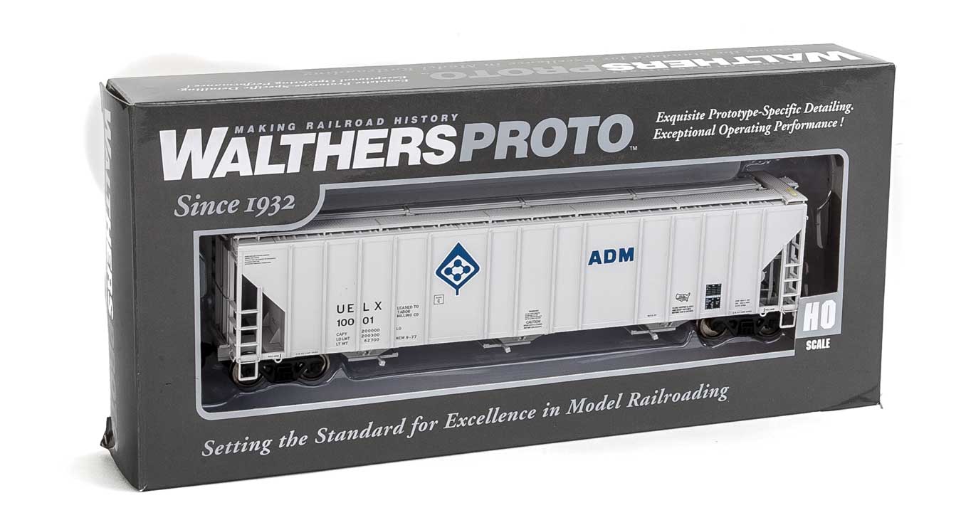 Archer-Daniels-Midland 55' Evans 4780 CUFT 3-Bay Covered Hopper #10001