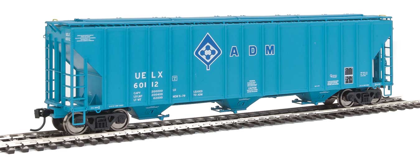 Archer-Daniels-Midland 55' Evans 4780 CUFT 3-Bay Covered Hopper #60112
