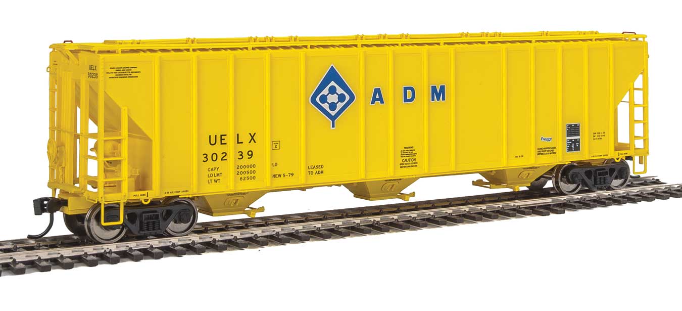 Archer-Daniels-Midland 55' Evans 4780 CUFT 3-Bay Covered Hopper #30239