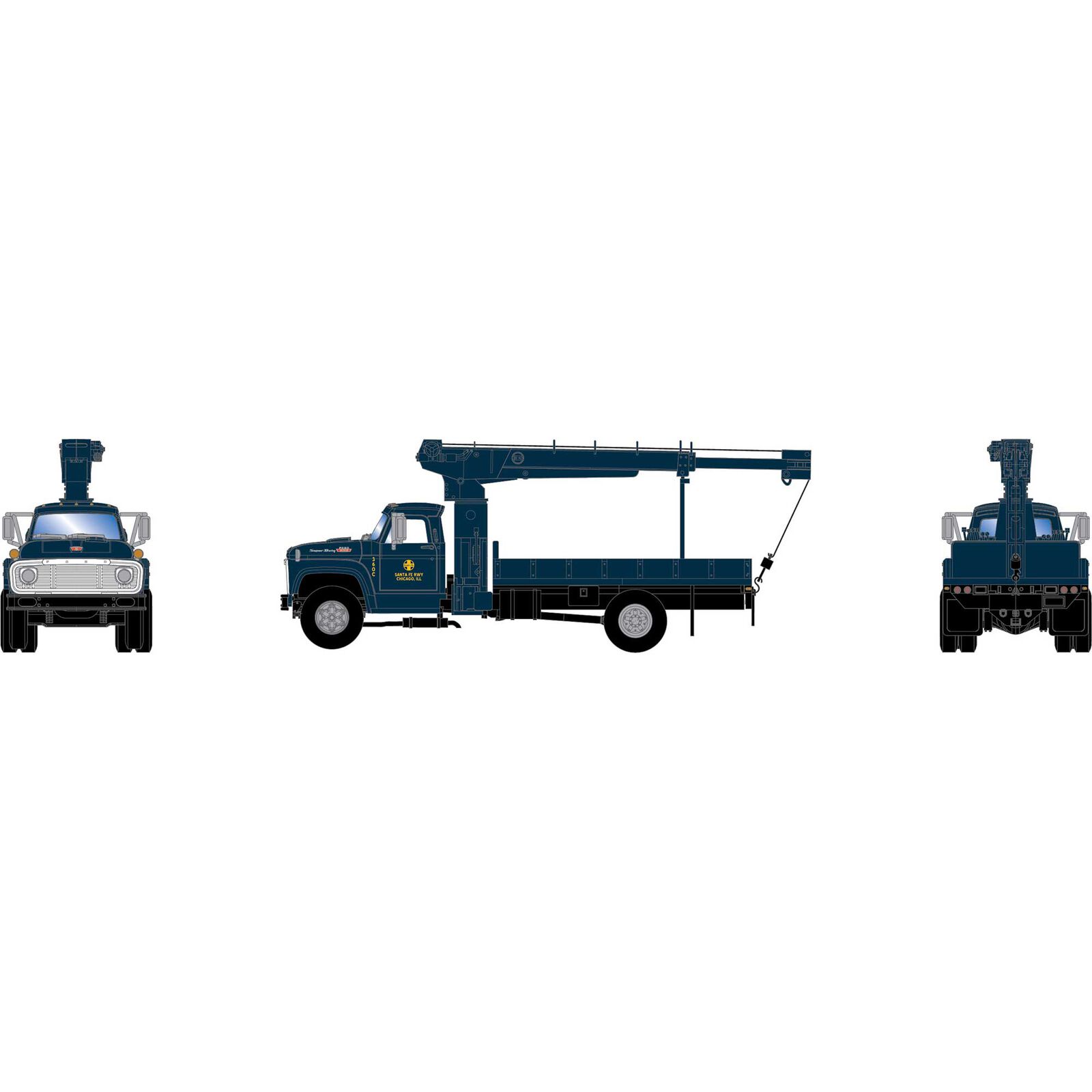Santa Fe Ford F-850 Boom Truck #360C