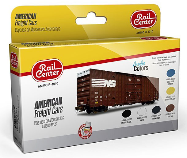 Rail Center Paint: American Freight Cars