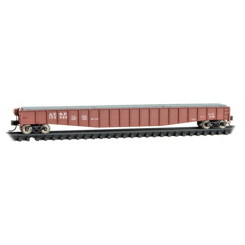 Atchison, Topeka & Santa Fe 65' 70-Ton Mill Gondola #170943