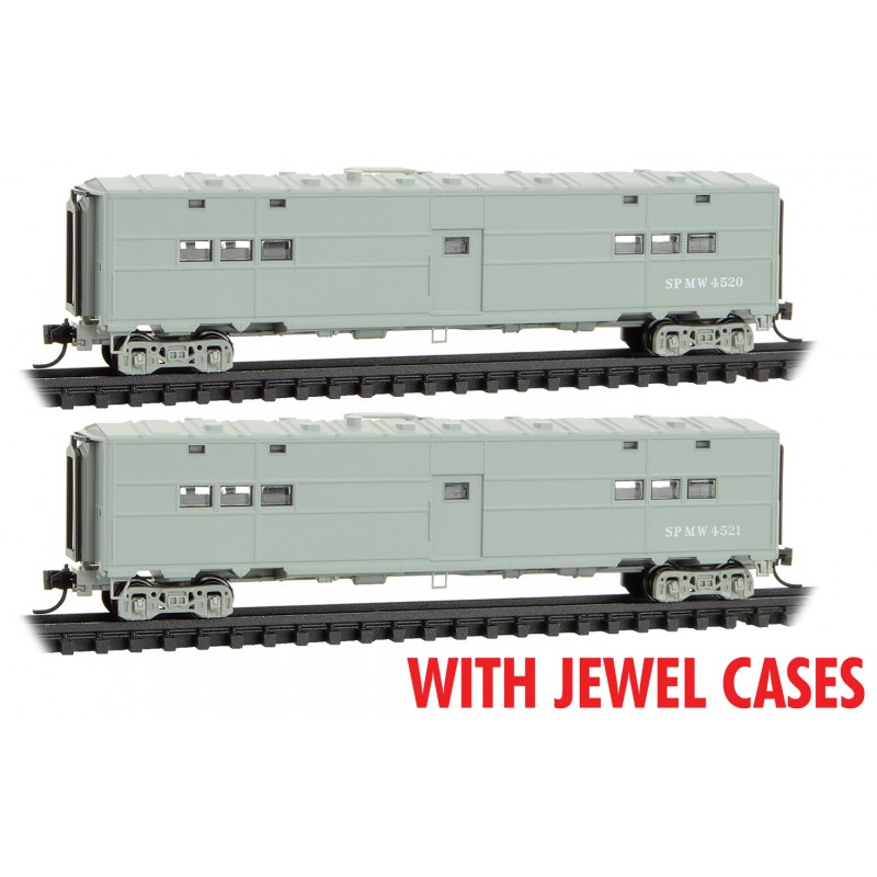 Southern Pacific MOW Camp Car 2-Pack With Jewel Cases