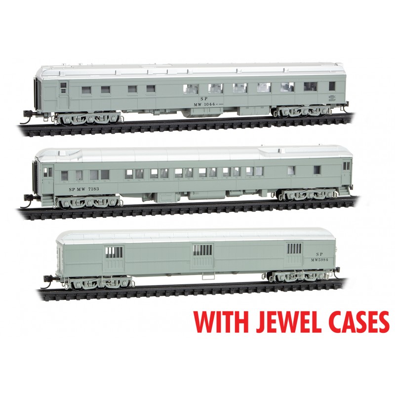 Southern Pacific MOW 3-Pack With Jewel Cases