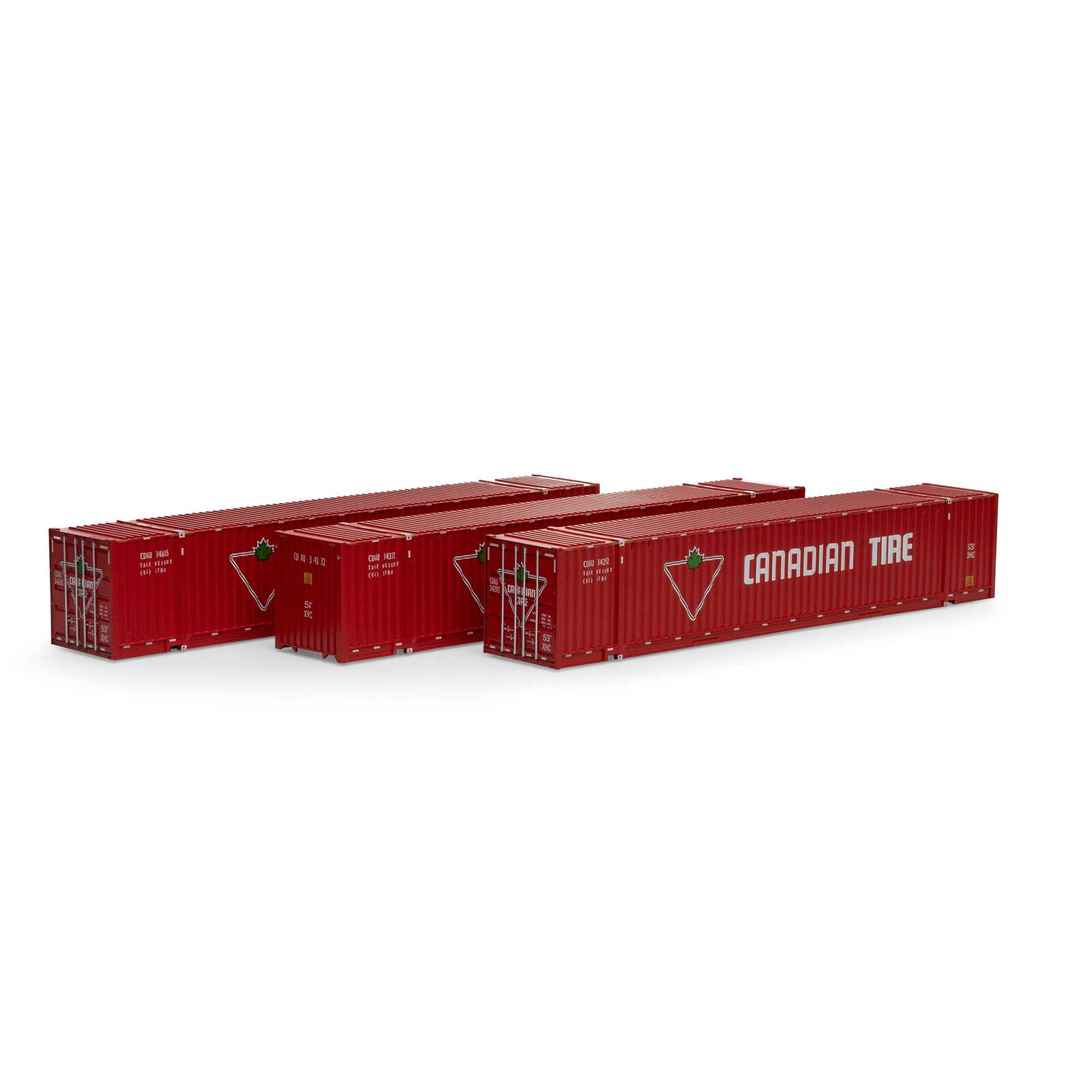 Canadian Tire 53' Jindo Container 3-Pack