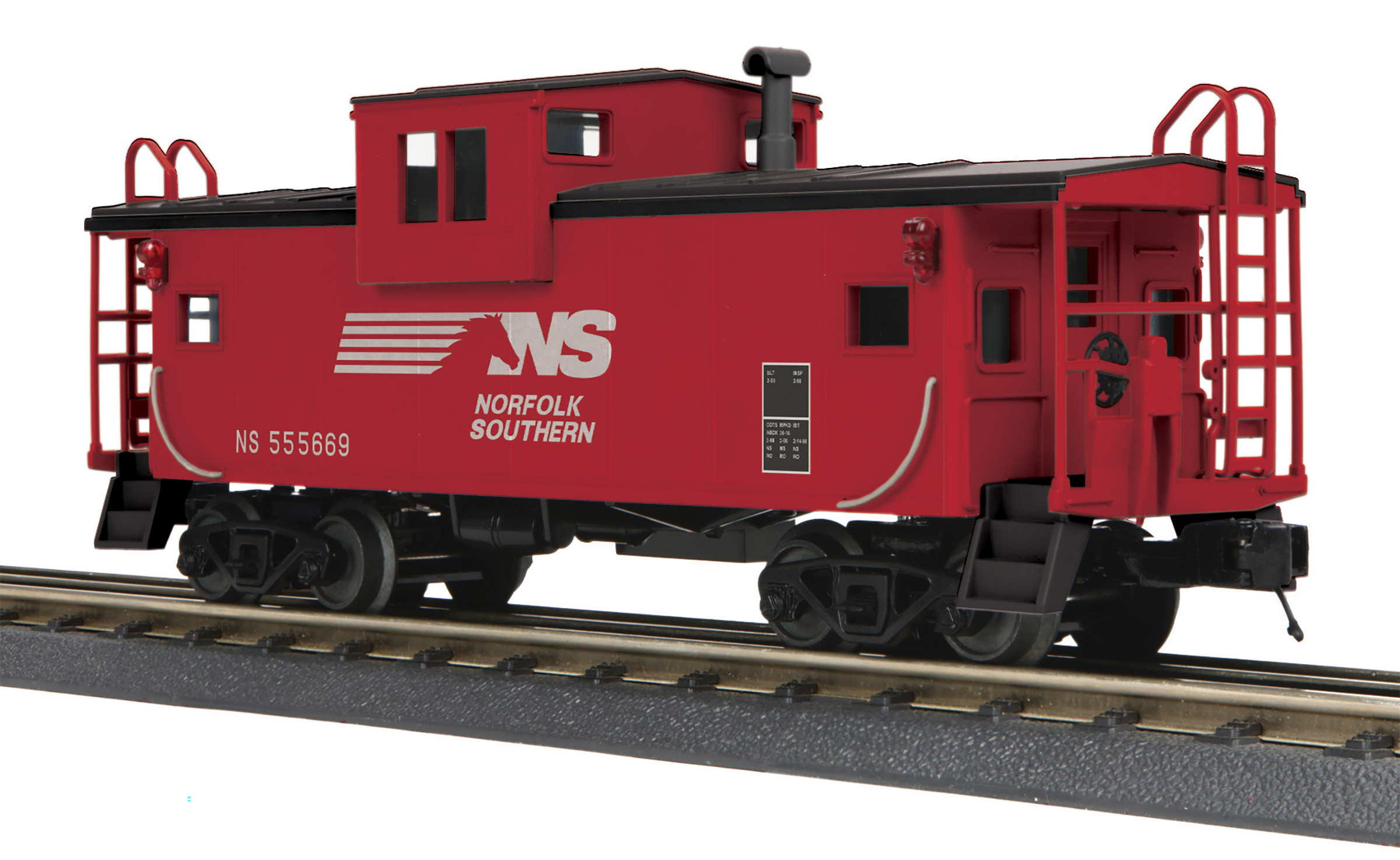 Norfolk Southern extended vision caboose #555669
