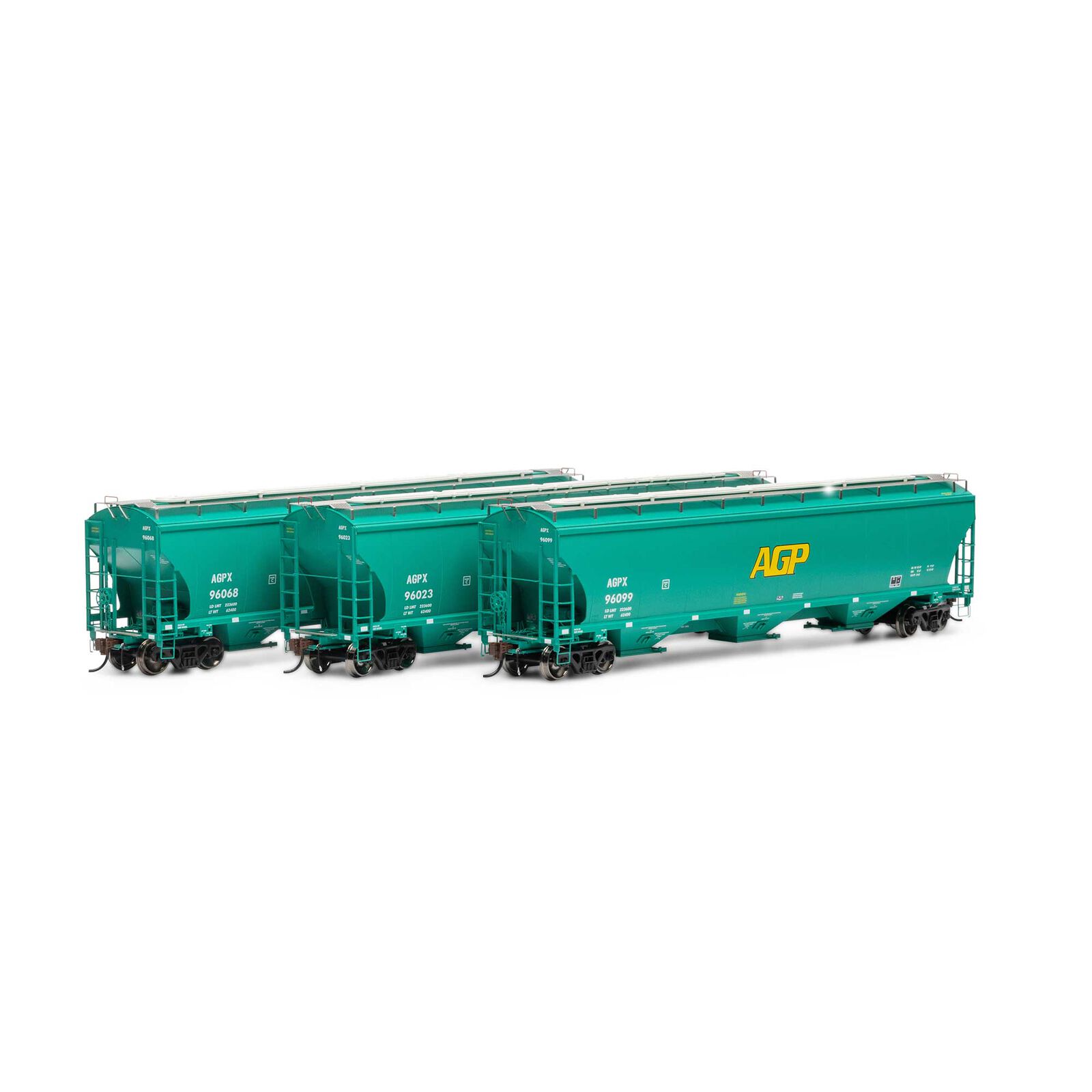 AG Processing Trinity Covered Hopper 3-Pack #2