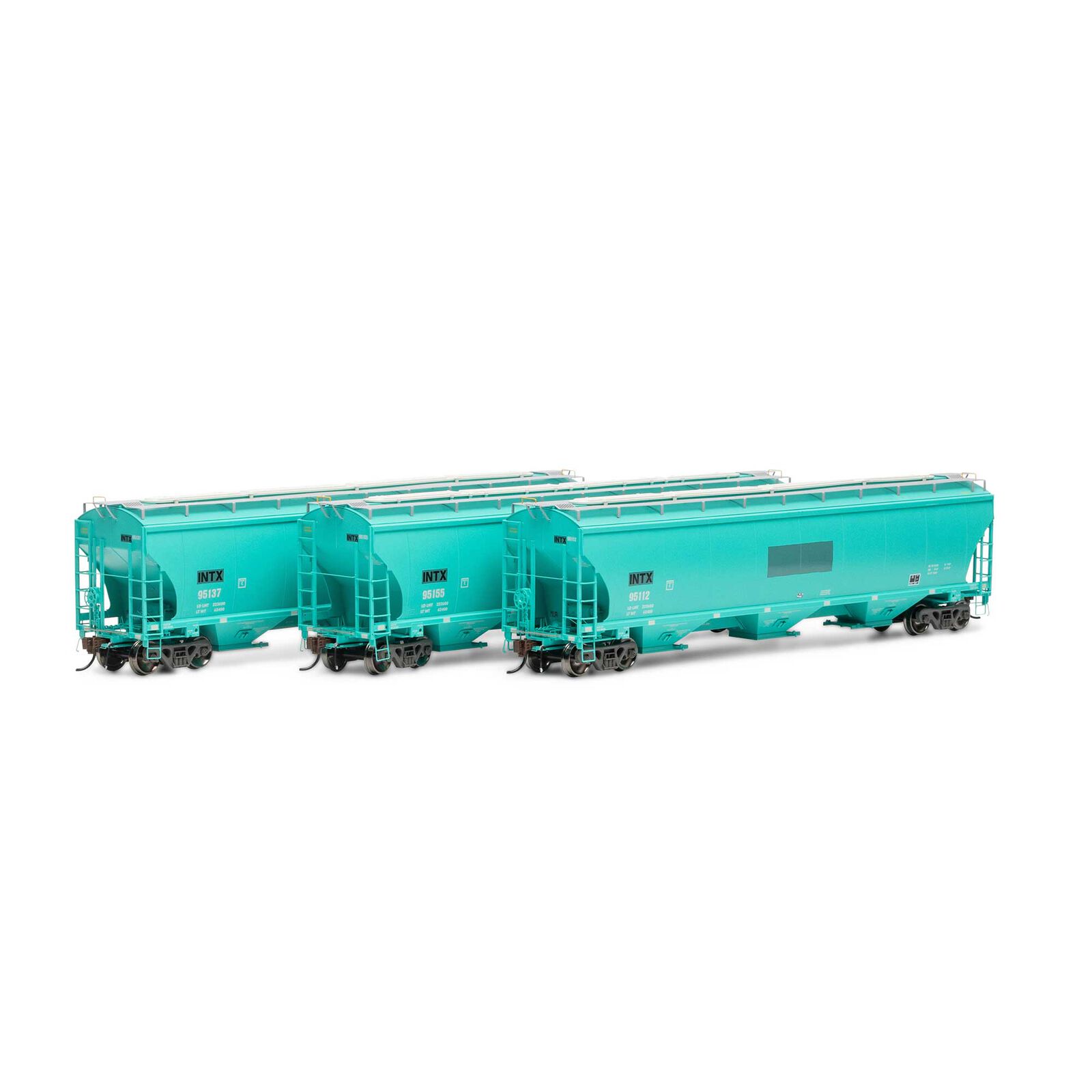 Interstate Commodities Inc. Trinity Covered Hopper 3-Pack #1