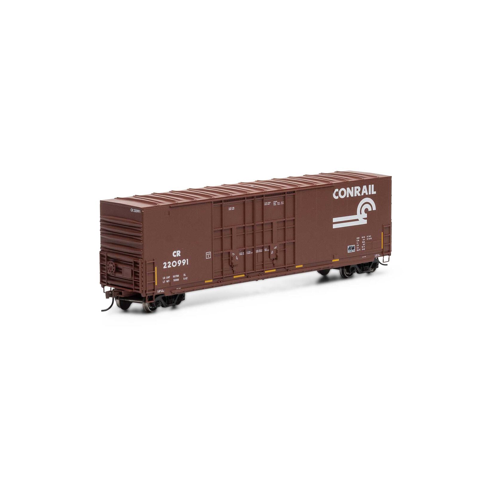 Conrail 50' high cube double plug door boxcar #220991