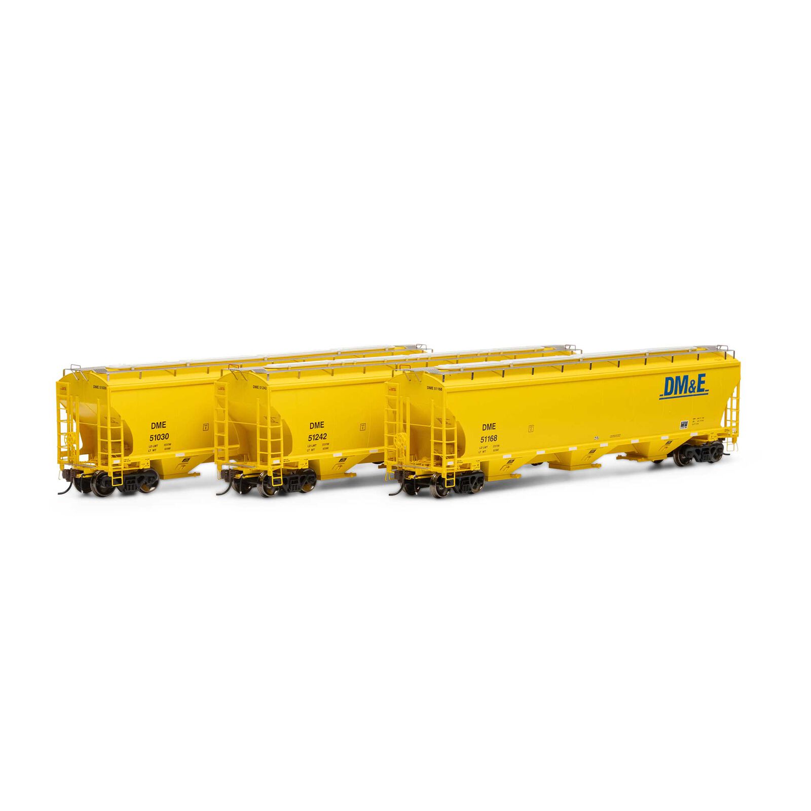 Dakota, Minnesota & Eastern Trinity Covered Hopper 3-Pack #1