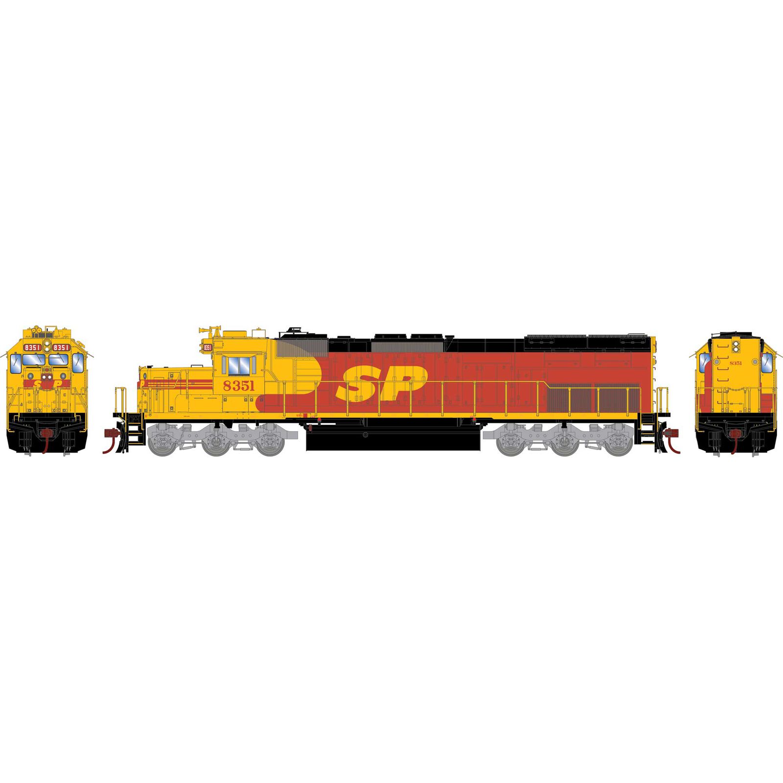 Southern Pacific Kodachrome SD40T-2 #8351