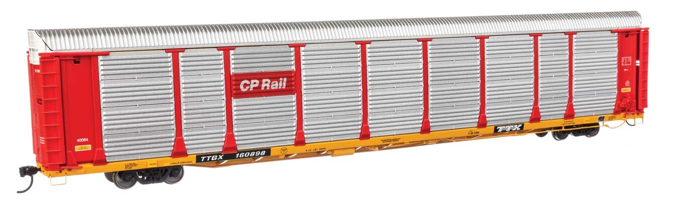 Canadian Pacific 89' Thrall bi-level auto carrier #160898