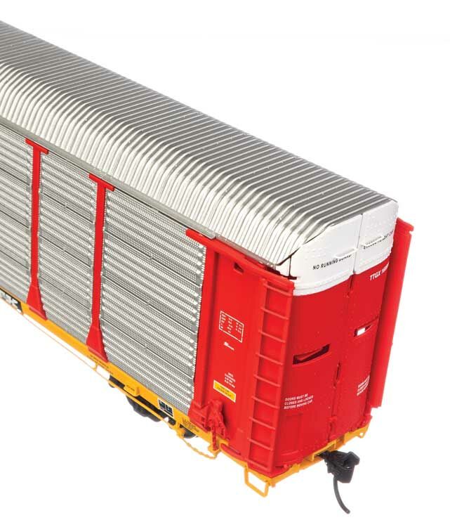Canadian Pacific 89' Thrall bi-level auto carrier #160898