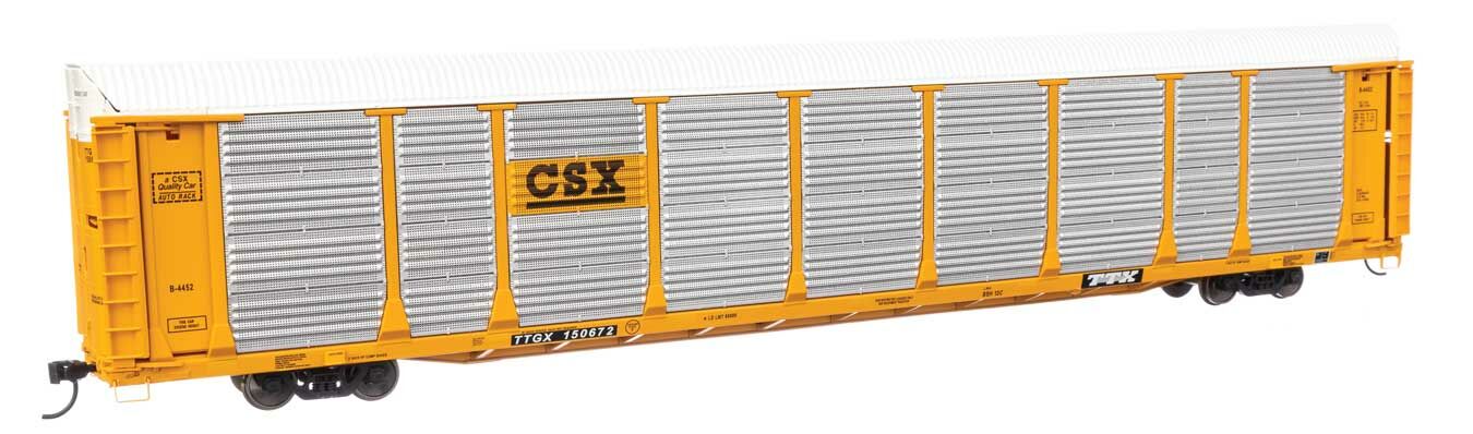 CSX 89' Thrall bi-level auto carrier #150672