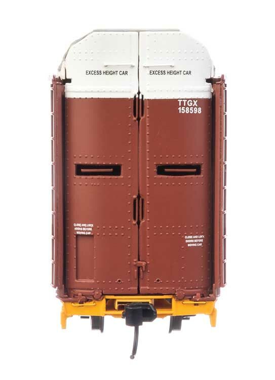 Norfolk Southern 89' Thrall bi-level auto carrier #158598