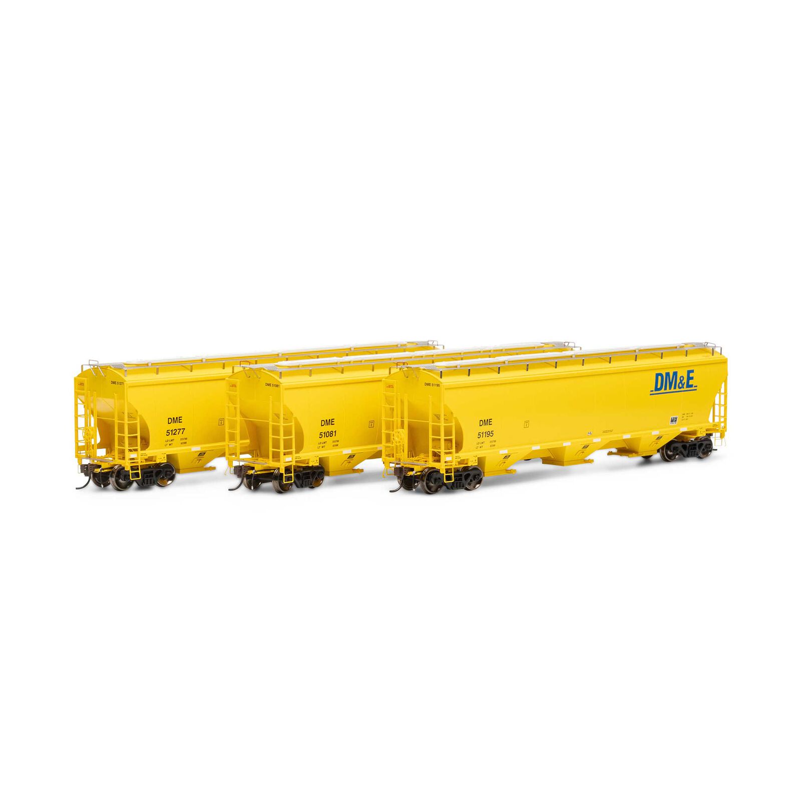 Dakota, Minnesota & Eastern Trinity Covered Hopper 3-Pack #2