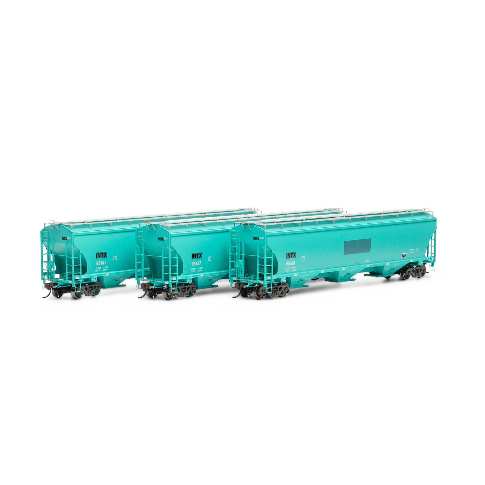 Interstate Commodities Inc. Trinity Covered Hopper 3-Pack #2