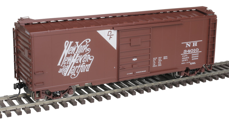 New Haven 40' PS-1 boxcar with 7' door #34010