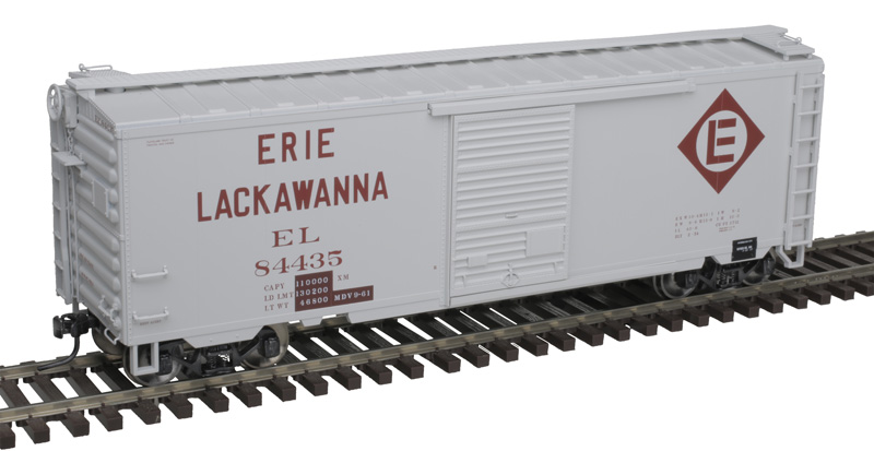 Erie Lackawanna 40' PS-1 boxcar with 7' door #84435