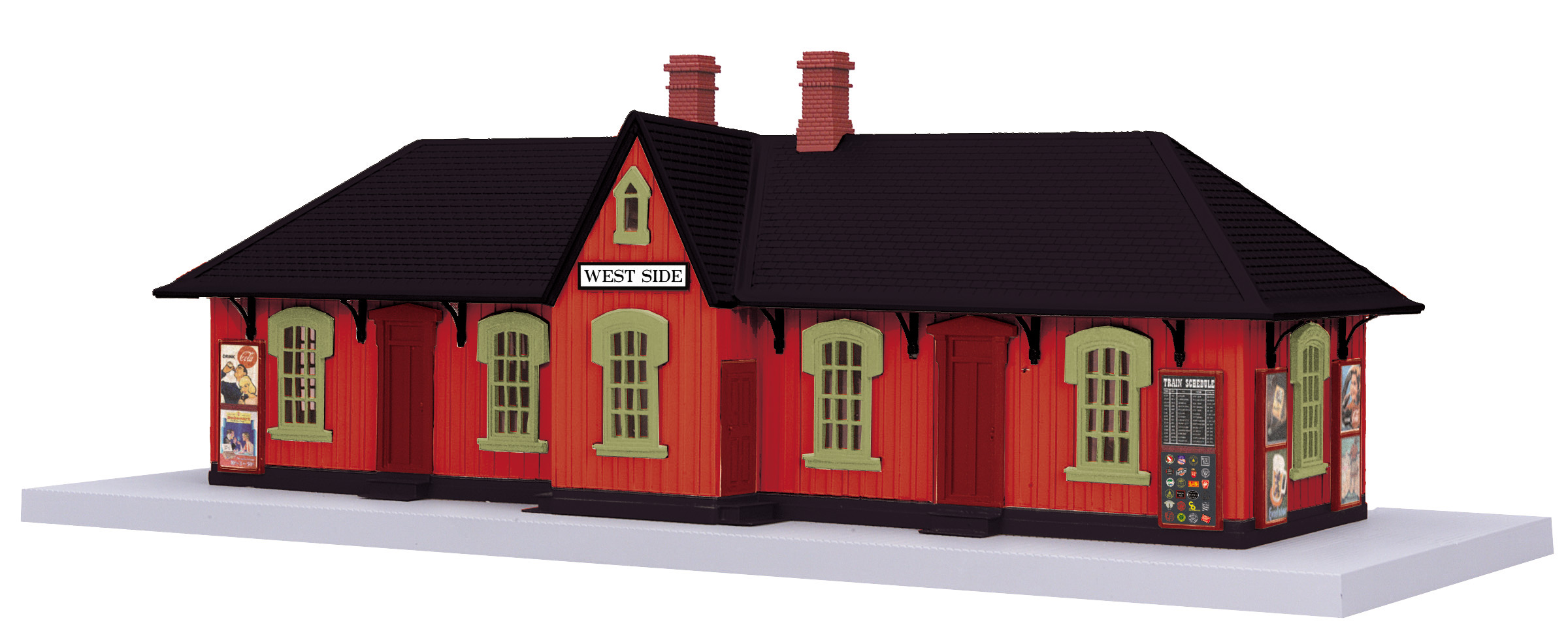 West Side country passenger station