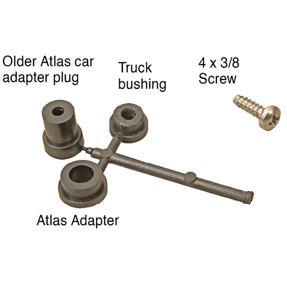 O-Scale 2 Rail Arch Bar Metal Trucks 50-Ton 1-Pair