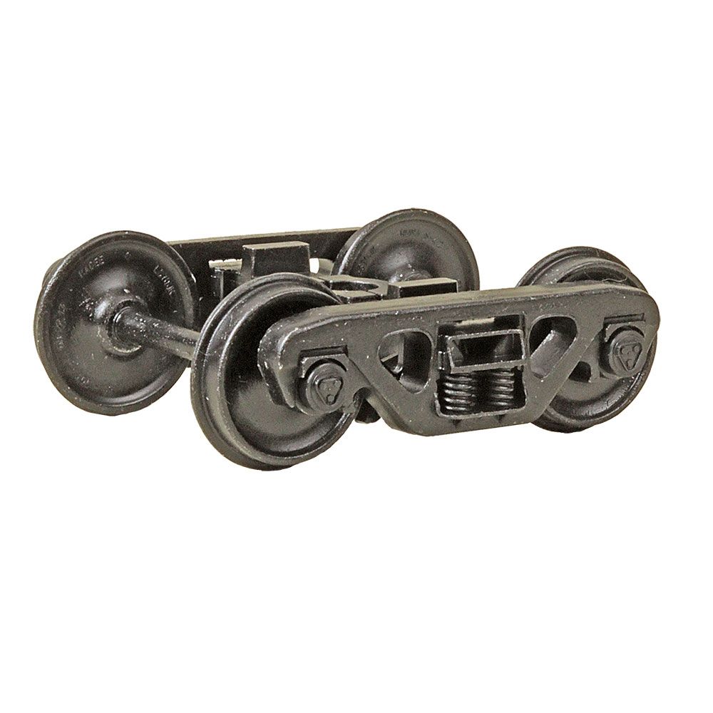 O-Scale 2 Rail Barber S-2 Roller Bearing 70-Ton Metal Trucks 1-Pair