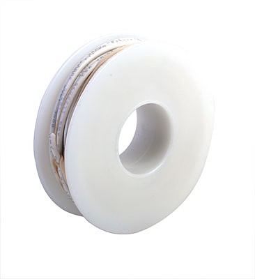 hookup wire white 40 foot 20AWG stranded 1 conductor