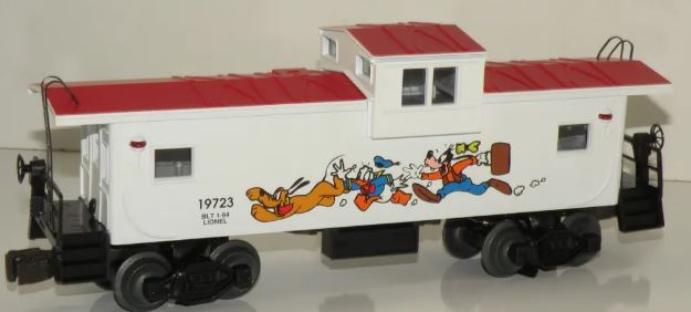 Disney Electric Engine with Disney Extended Vision Caboose