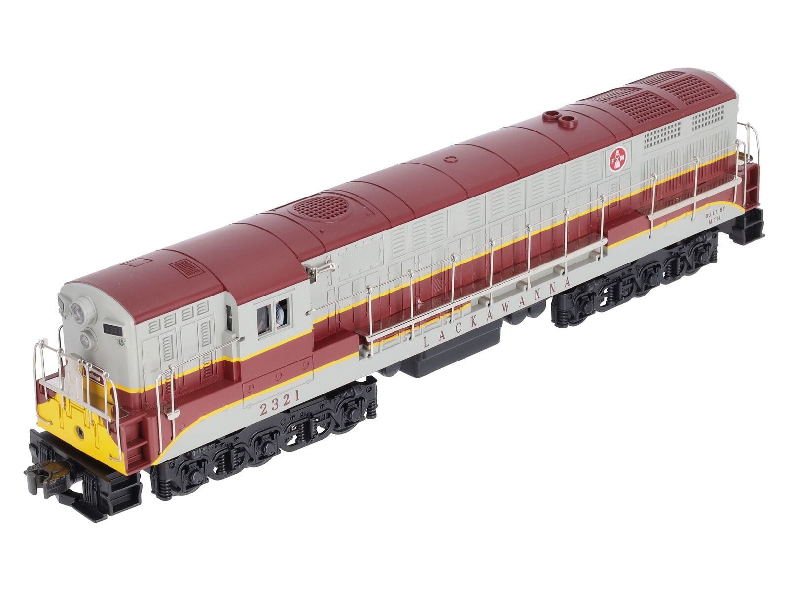 D.A.P. Lackawanna FM Trainmaster with ProtoSound