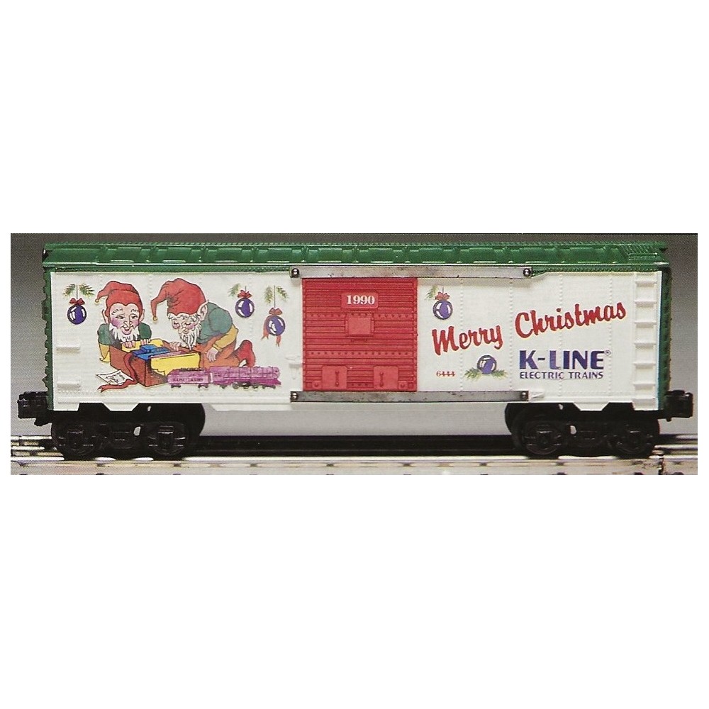 K-Line 1990 Christmas boxcar