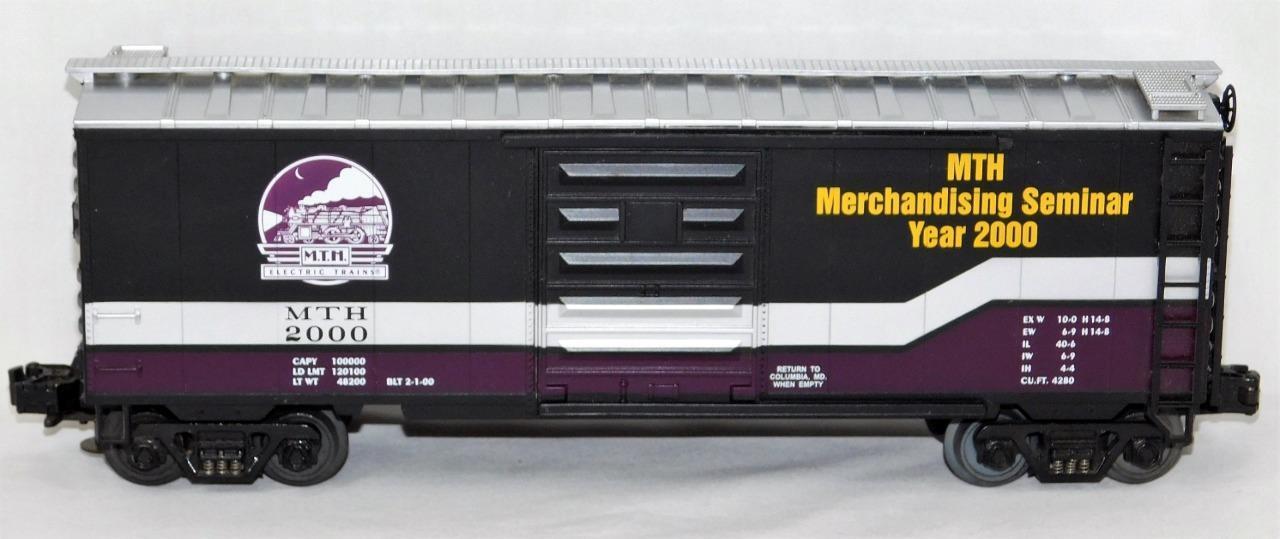 MTH Merchandising Seminar Year 2000 40' single door boxcar