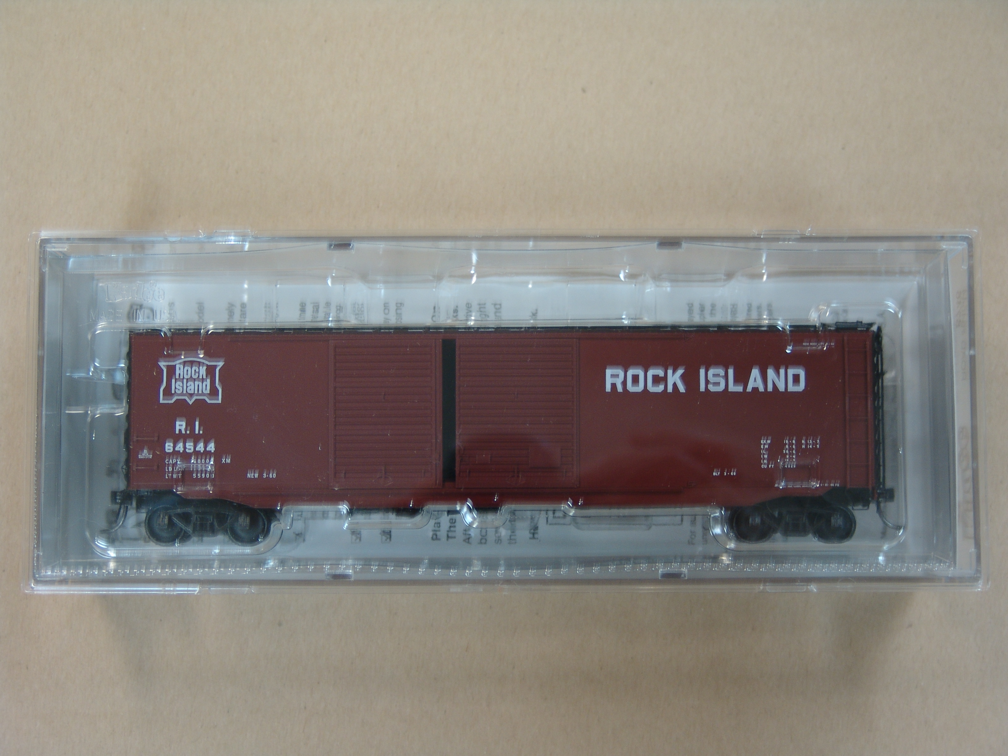 Chicago Rock Island & Pacific 50' PS-1 boxcar #64544
