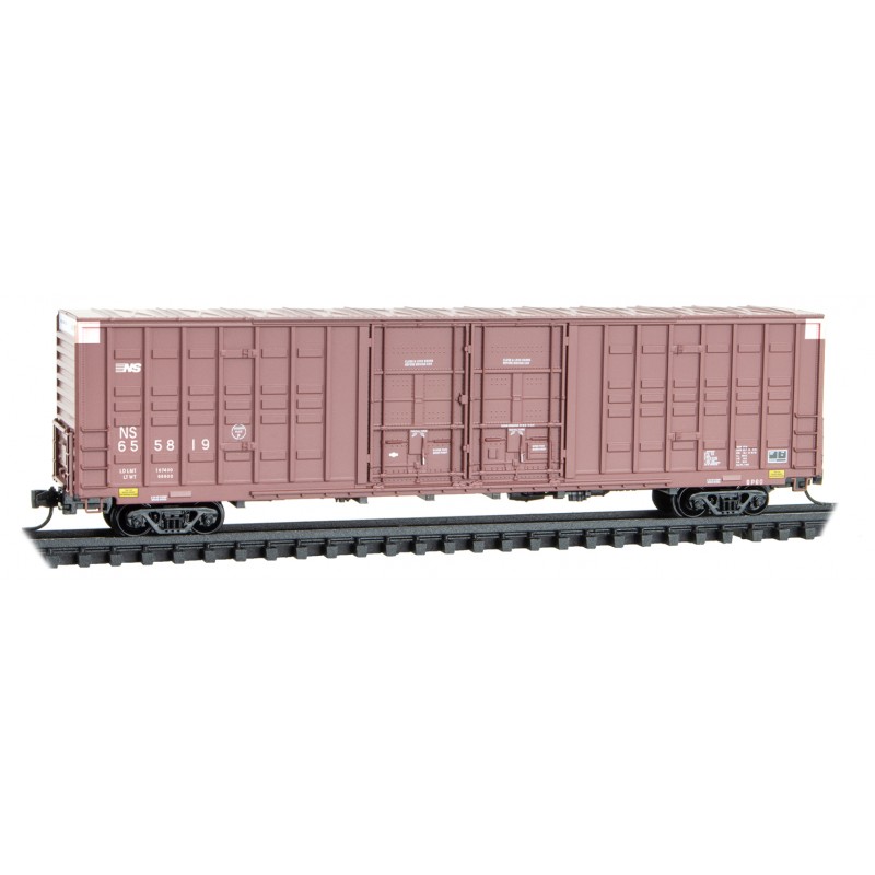 Norfolk Southern 60' excess height double plug door boxcar #655819