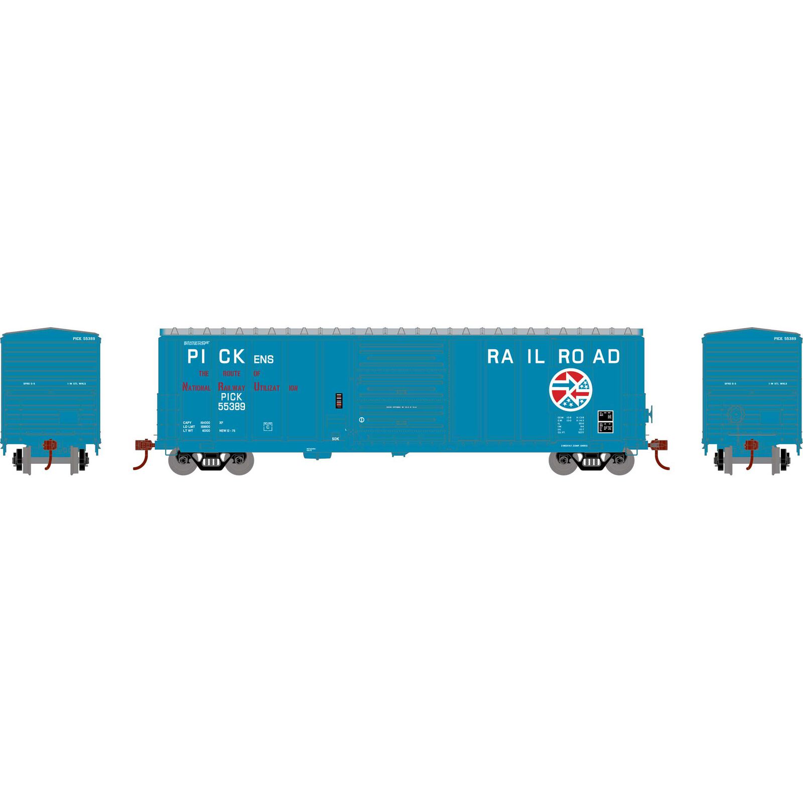 Pickens Railroad 50' PS 5277 Box Car #55389