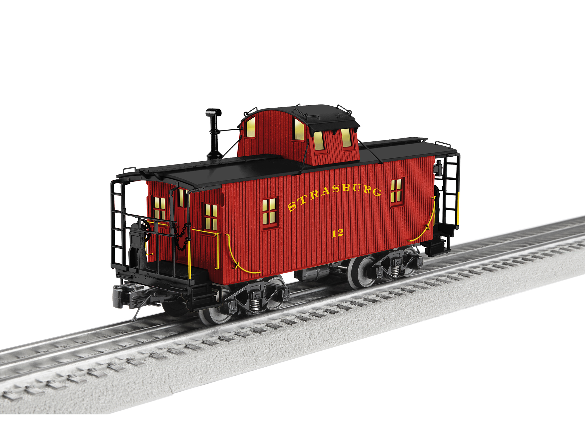 Strasburg Railroad wood caboose #12