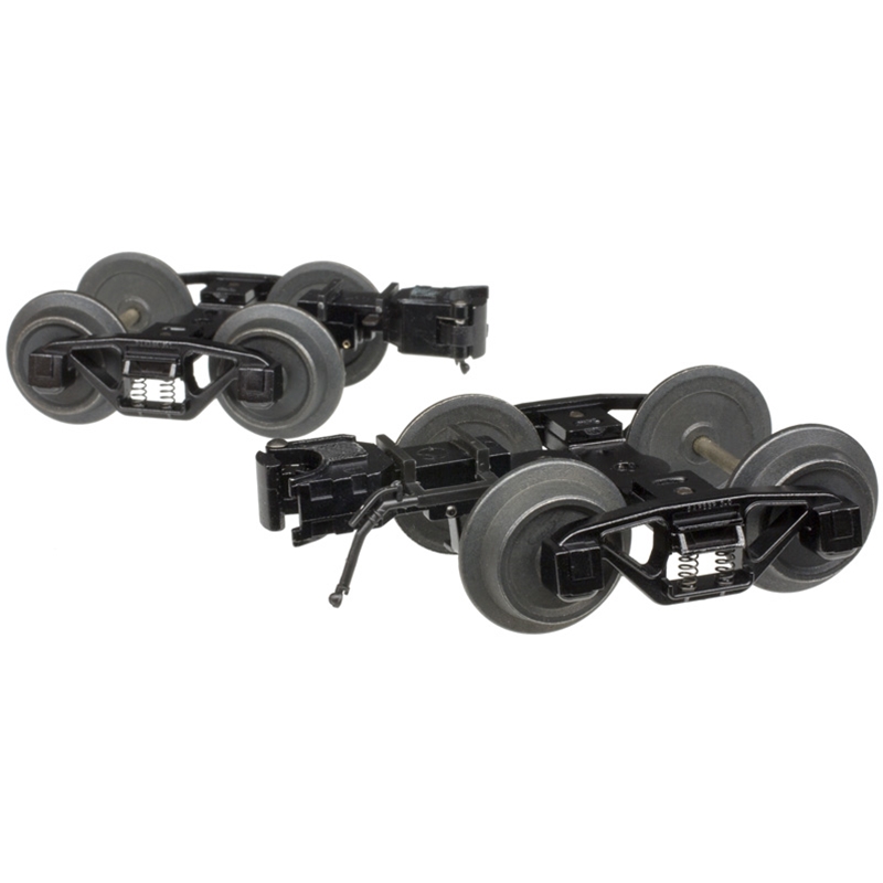 3-rail Wagon Top Boxcar Bettendorf Trucks one pair