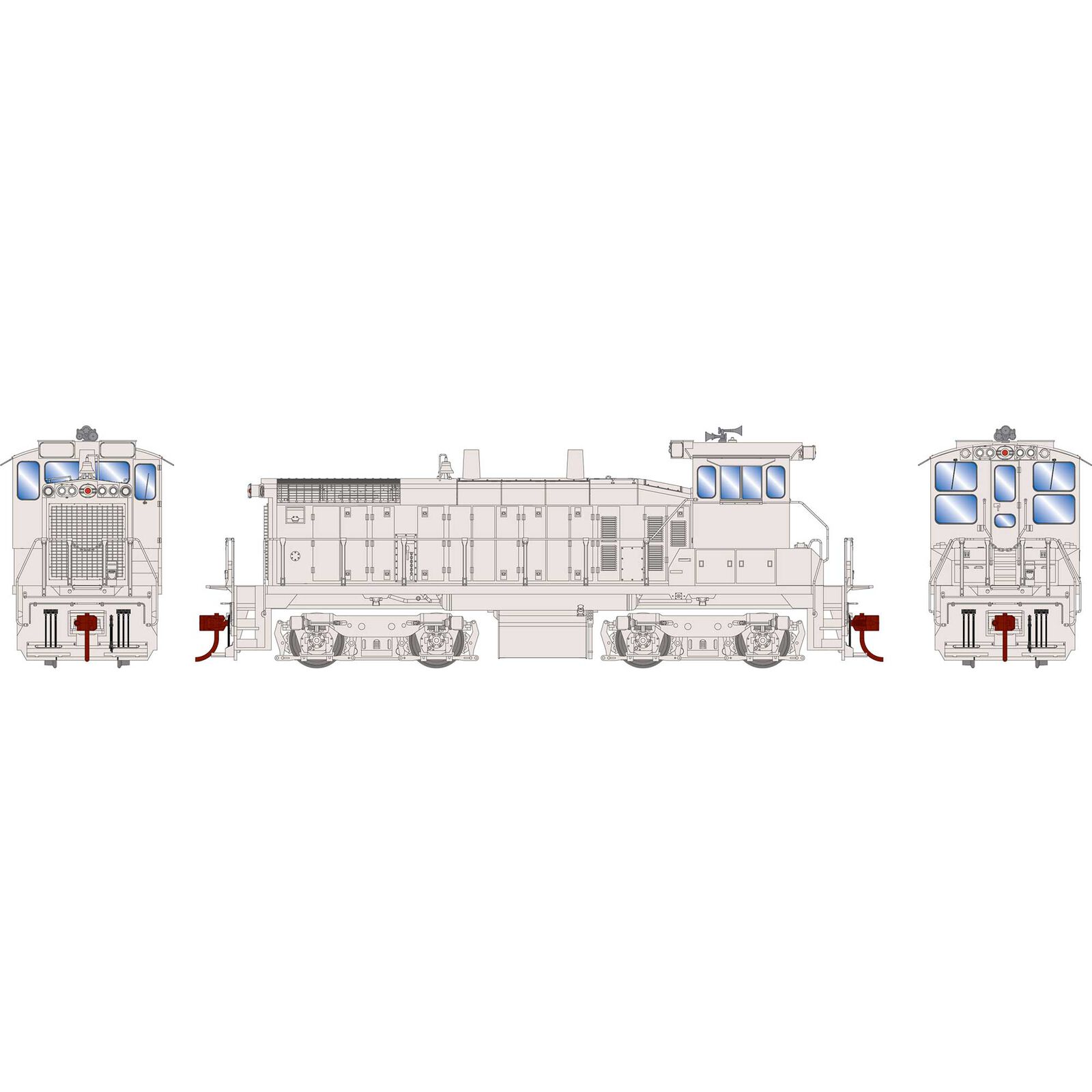 undecorated SW1500 (SP/SSW version)
