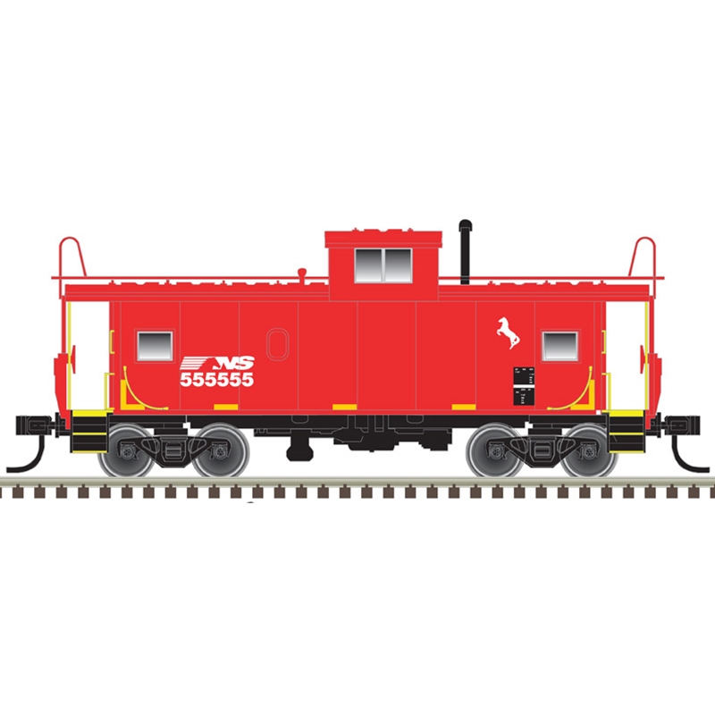 Norfolk Southern standard cupola caboose #555555