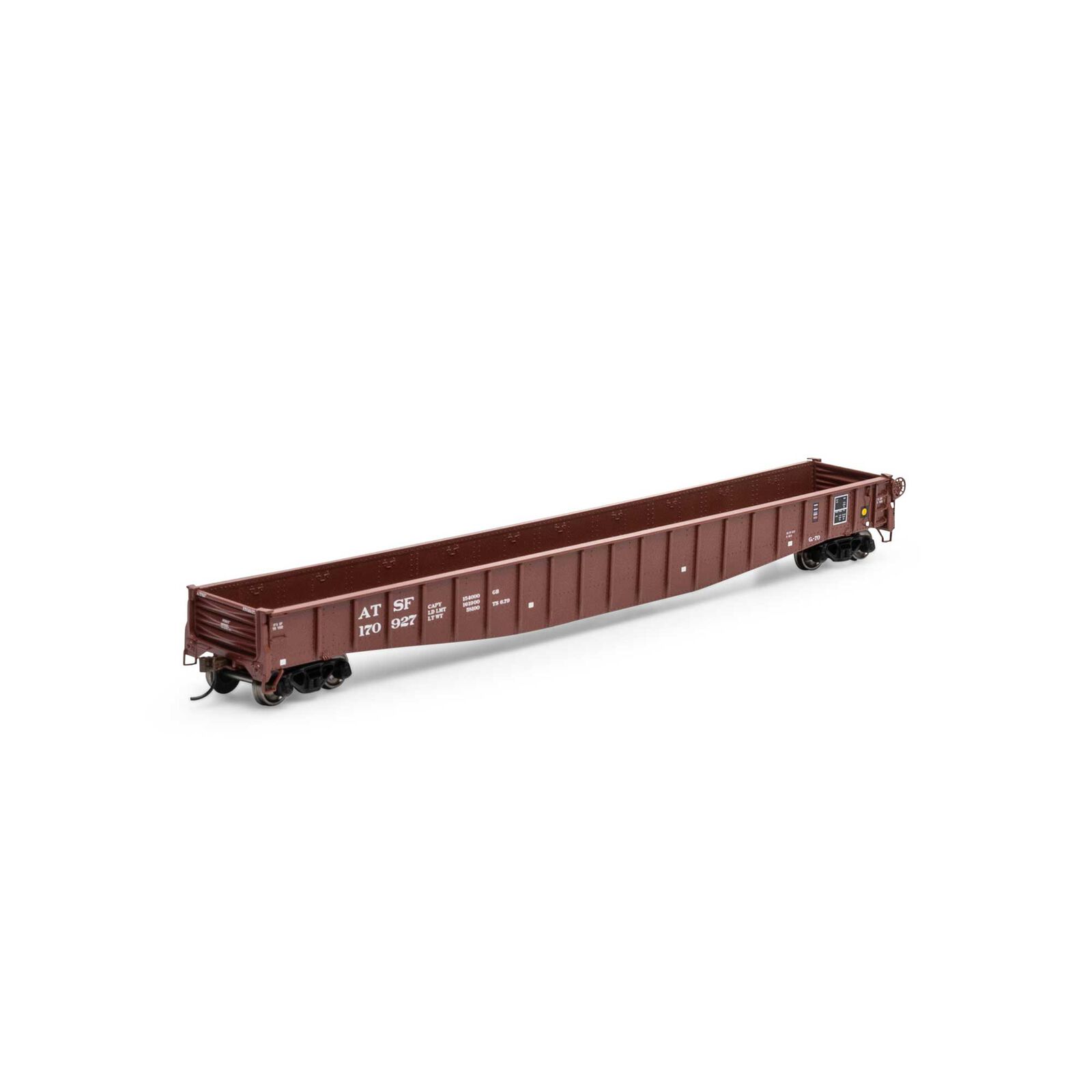 Santa Fe 65' mill gondola #170927