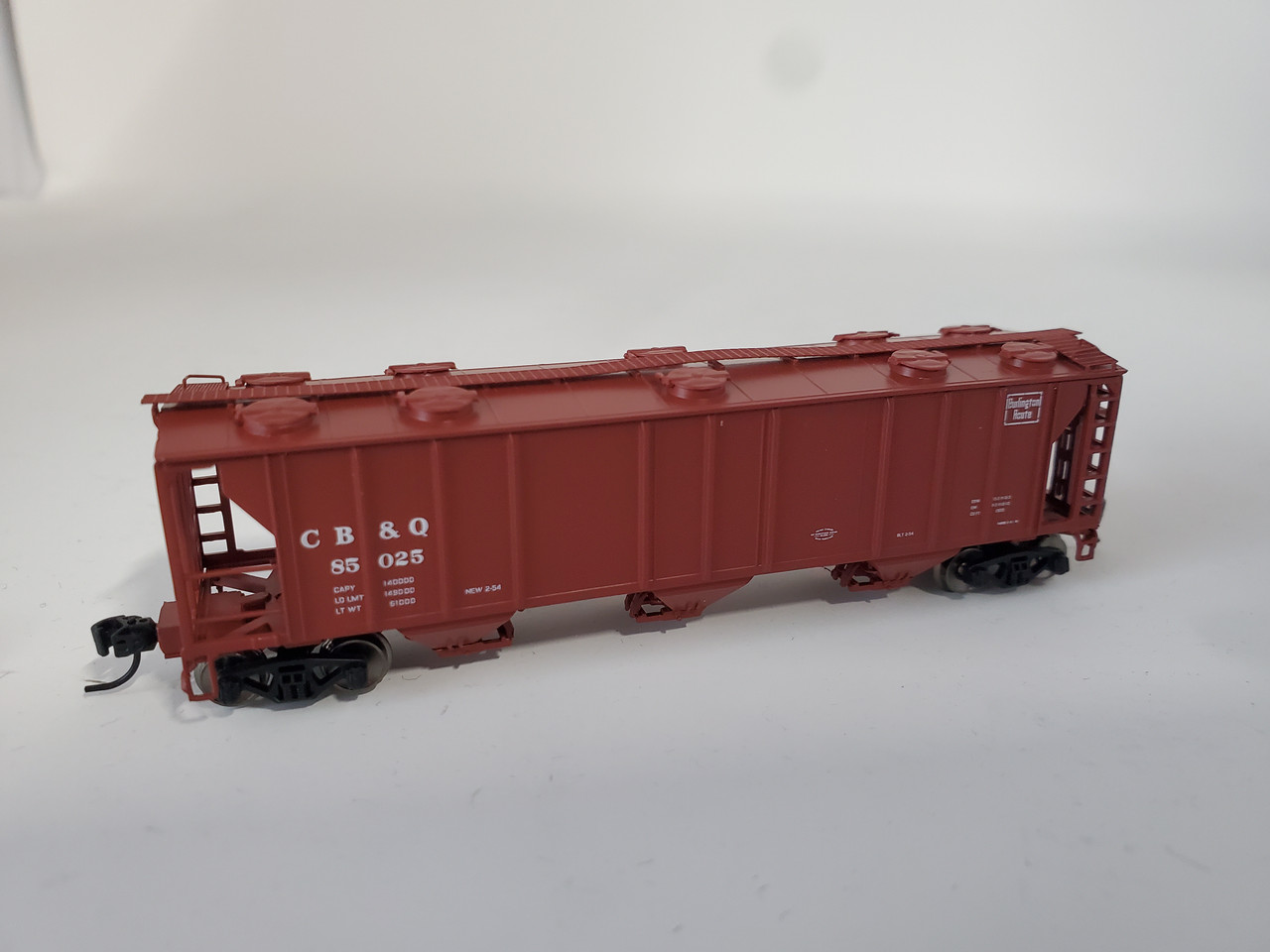 Burlington Route PS 2893 covered hopper #85012