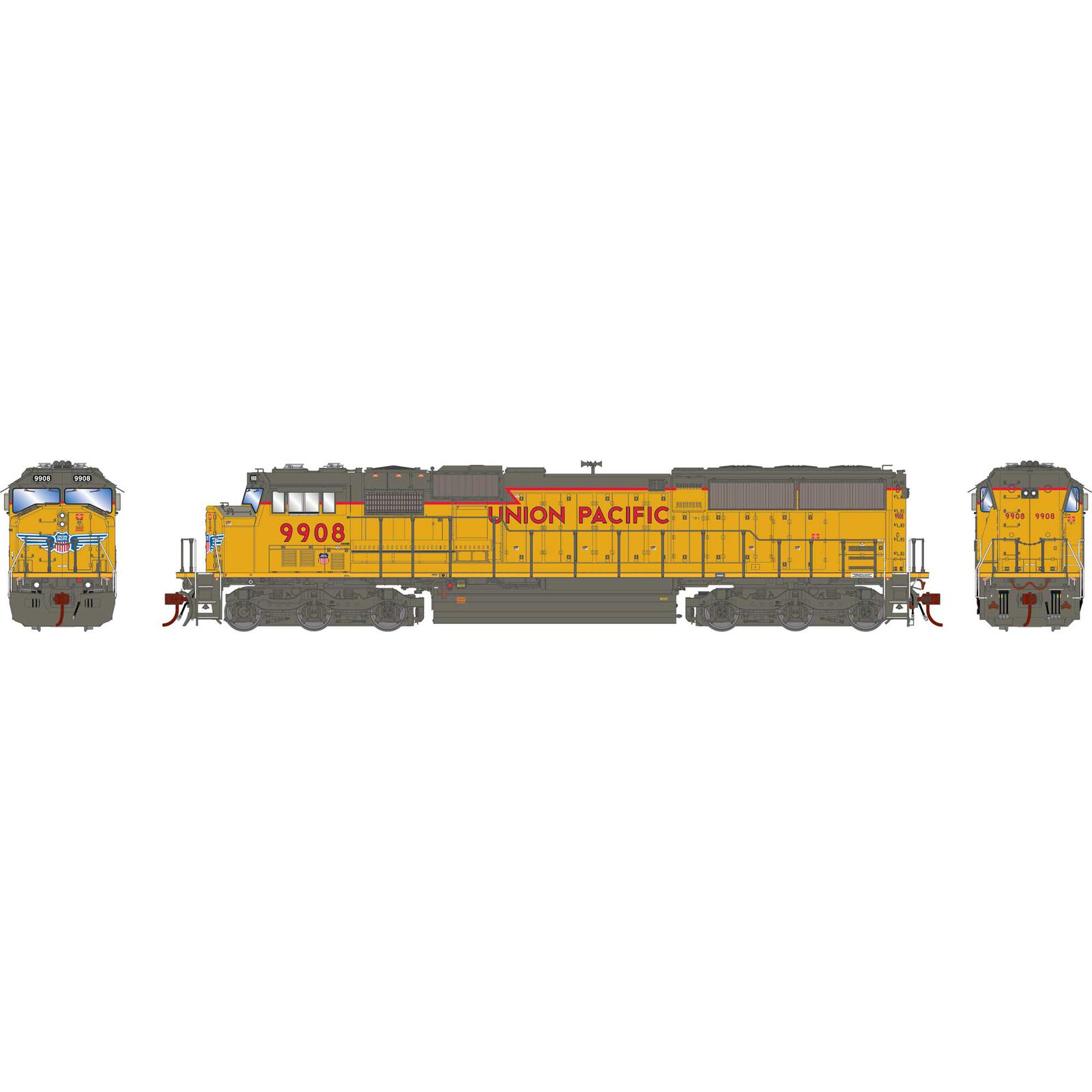 Union Pacific SD59M-2 #9908