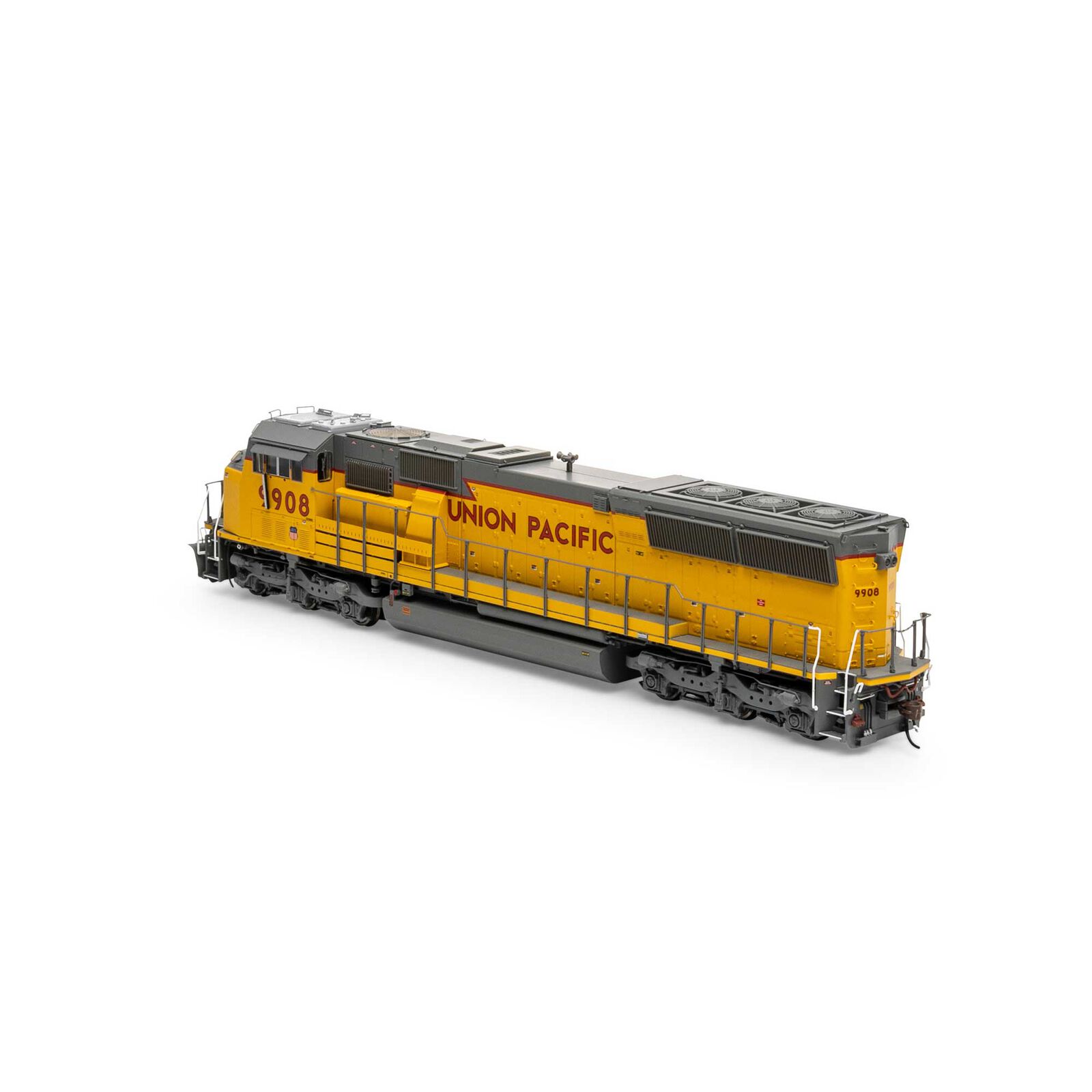 Union Pacific SD59M-2 #9908 with Tsunami2