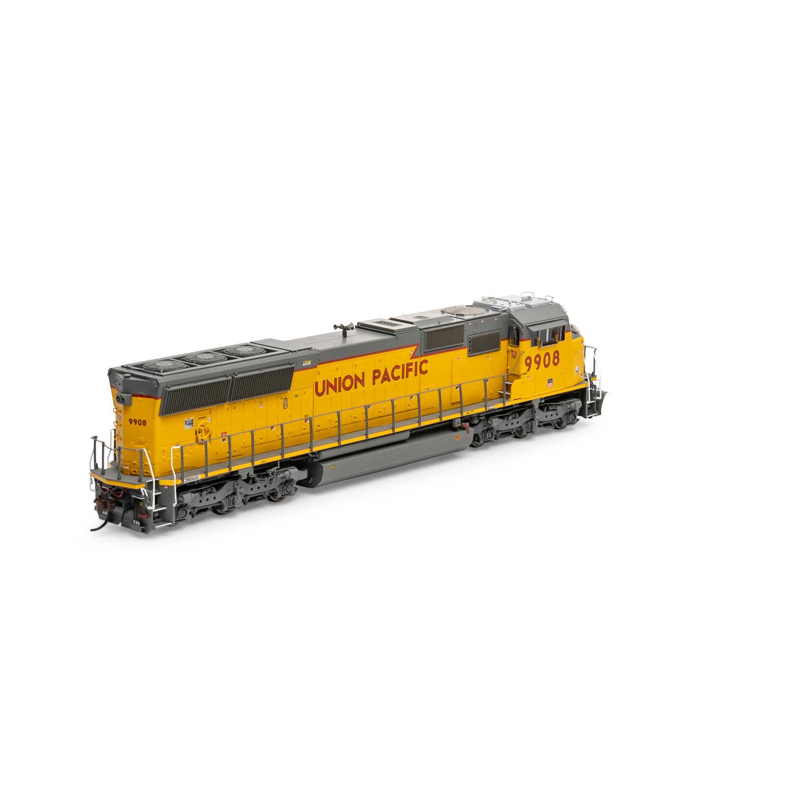 Union Pacific SD59M-2 #9908 with Tsunami2