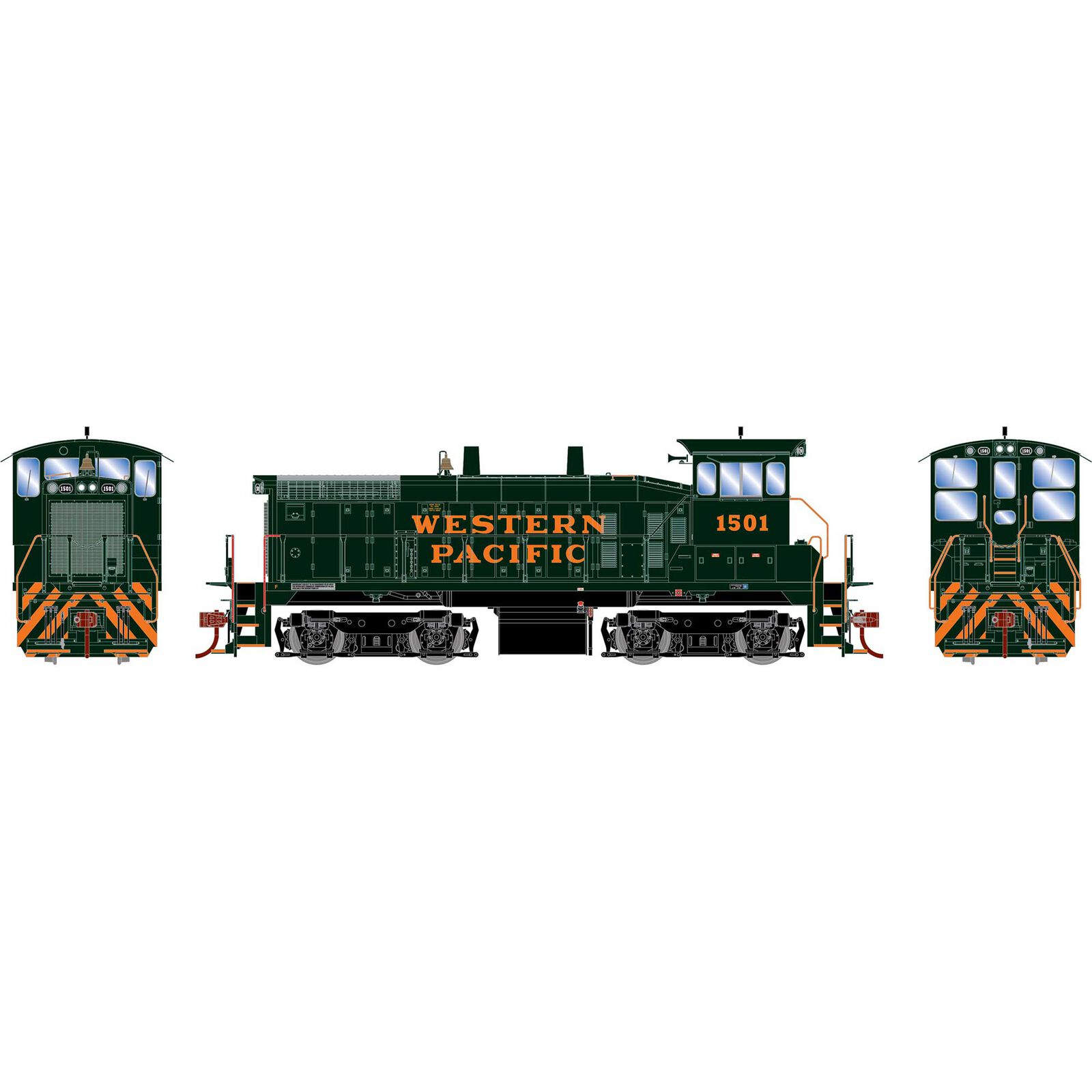 Western Pacific SW1500 #1501