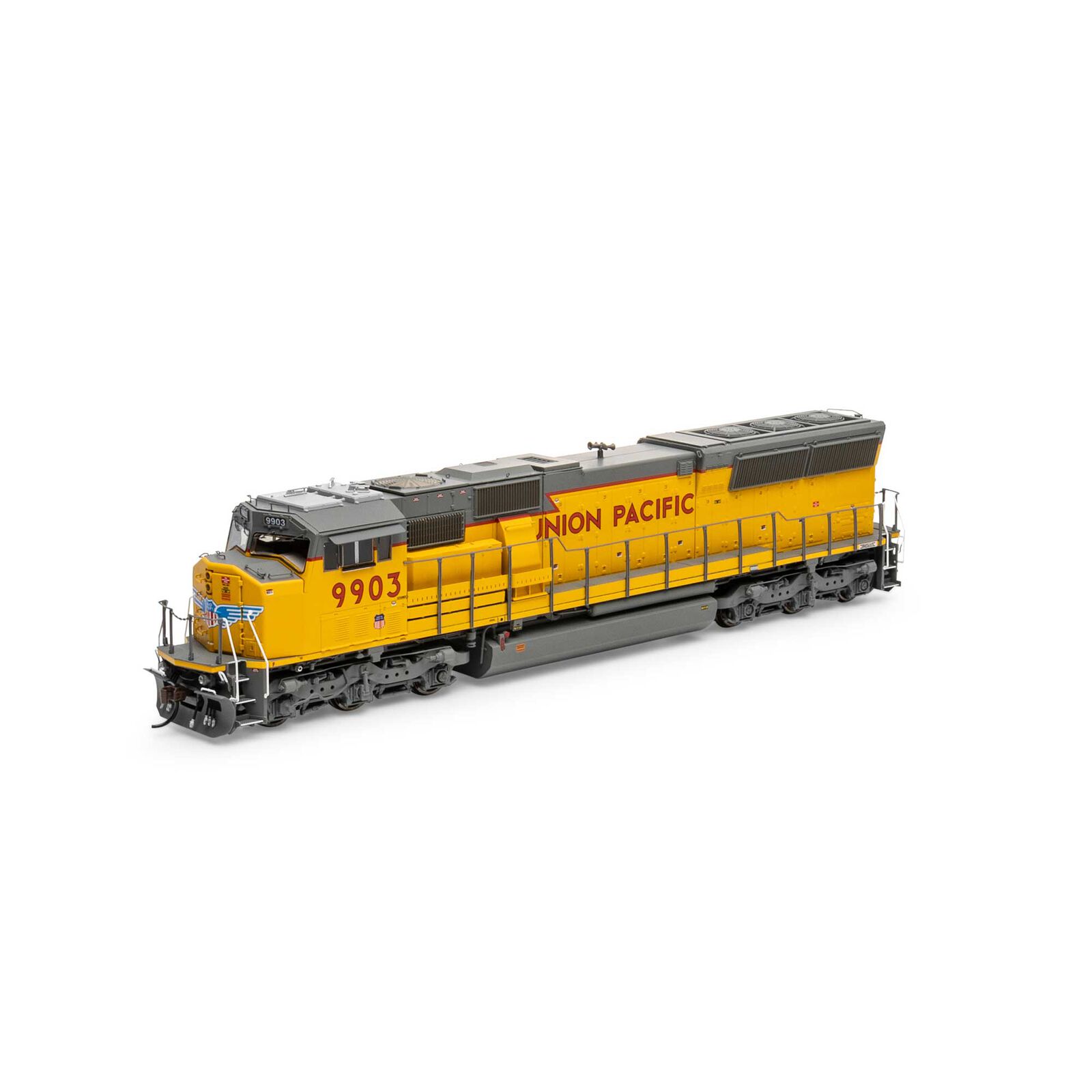Union Pacific SD59M-2 #9903 with Tsunami2