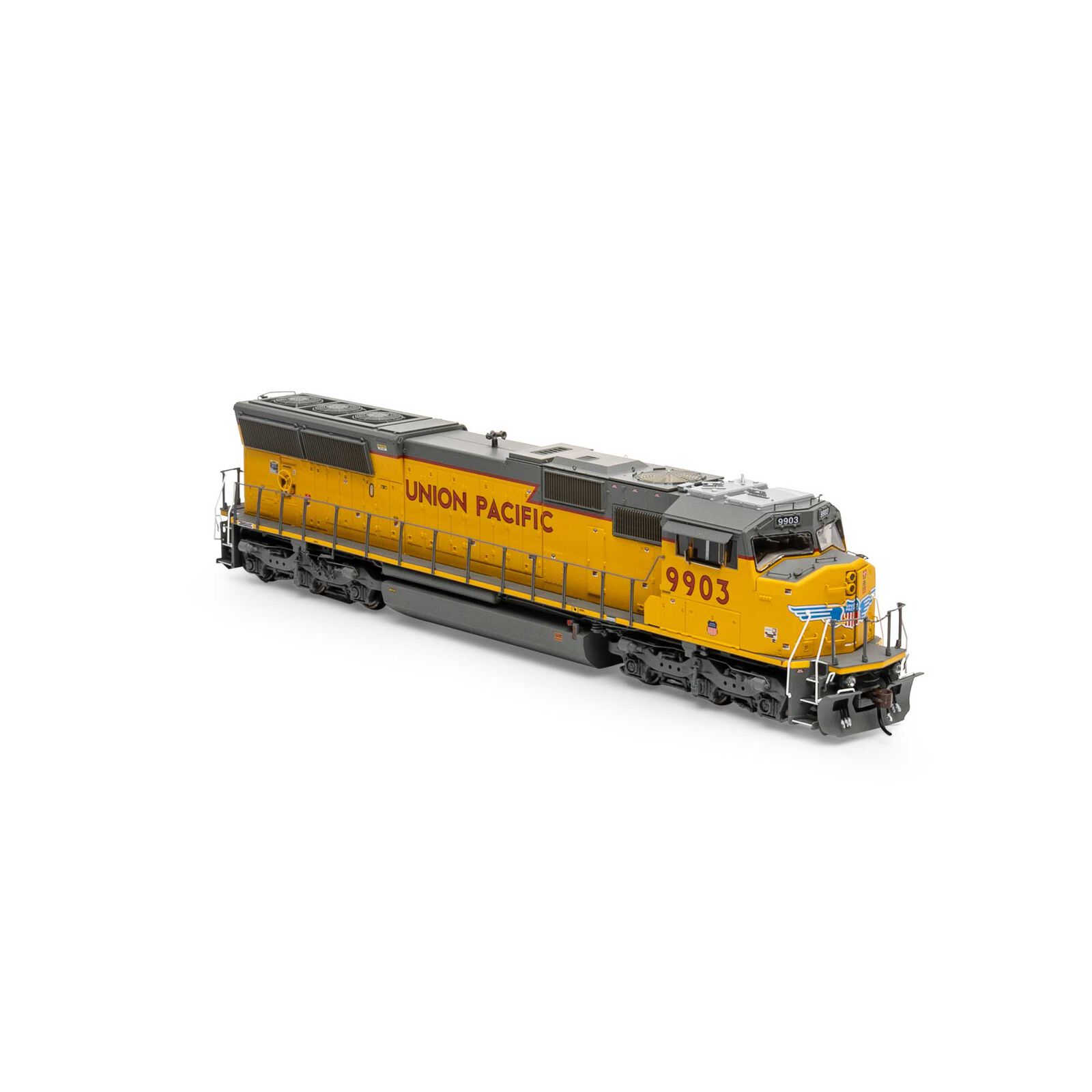 Union Pacific SD59M-2 #9903 with Tsunami2