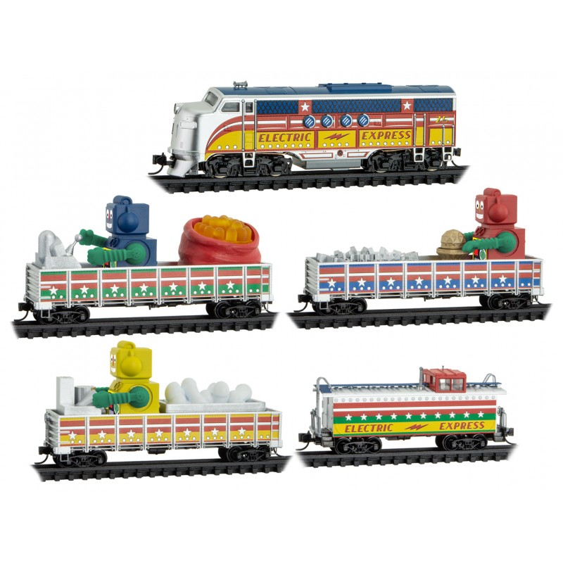 Robot Christmas train set