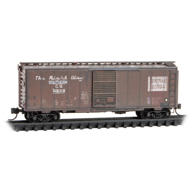 Southern Railway (ex-CG) weathered 40' single door boxcar #992376