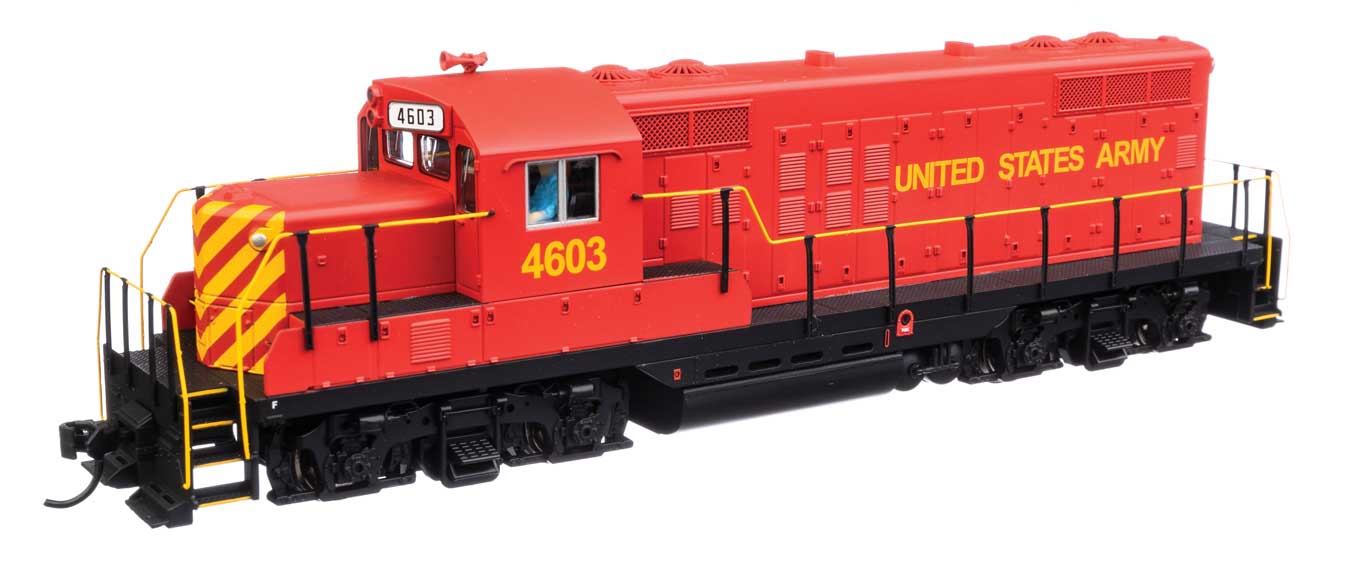 U.S. Army EMD GP9 Phase II Locomotive #4603